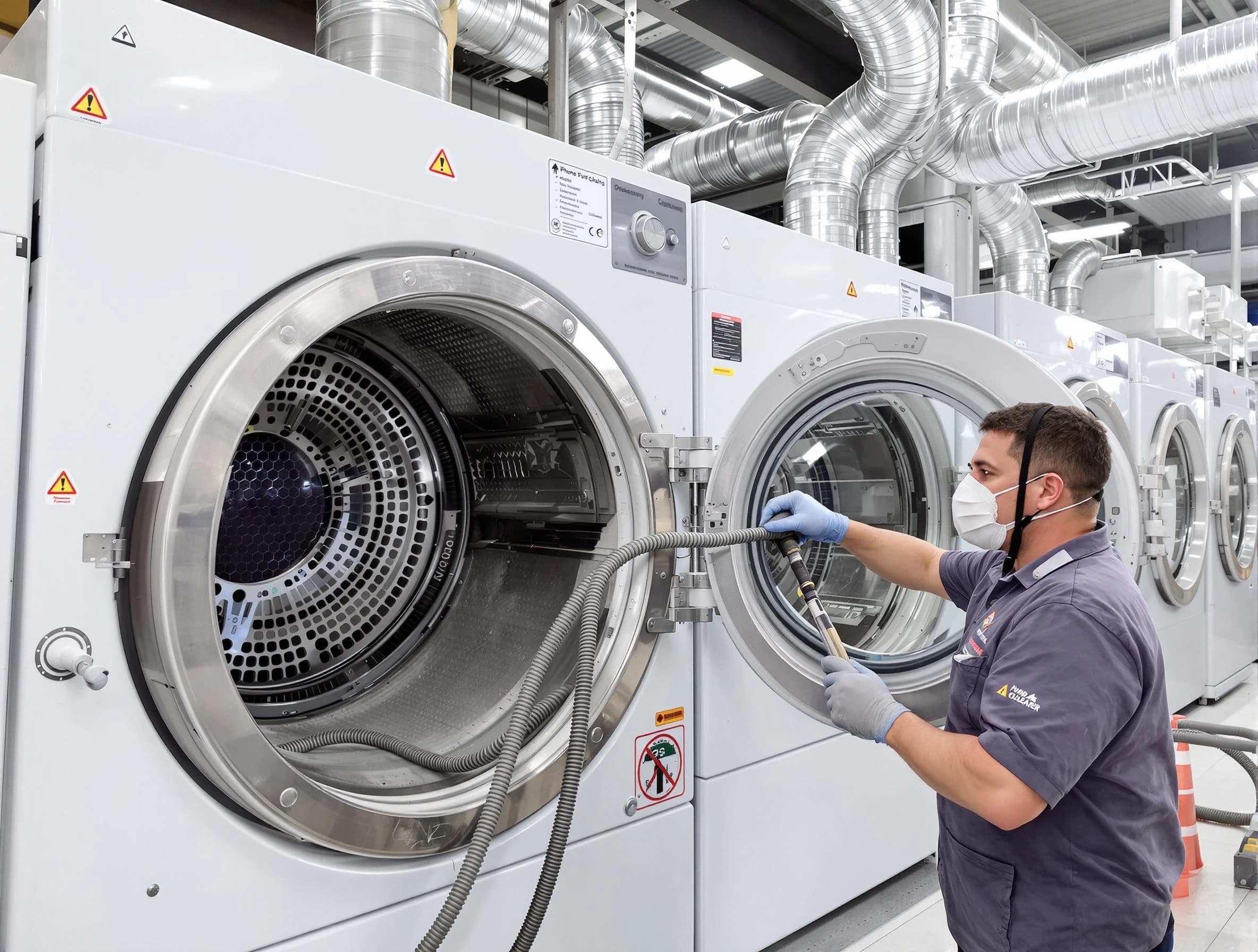 Industrial-grade dryer vent cleaning by The Pinery Dryer Vent Cleaning in The Pinery