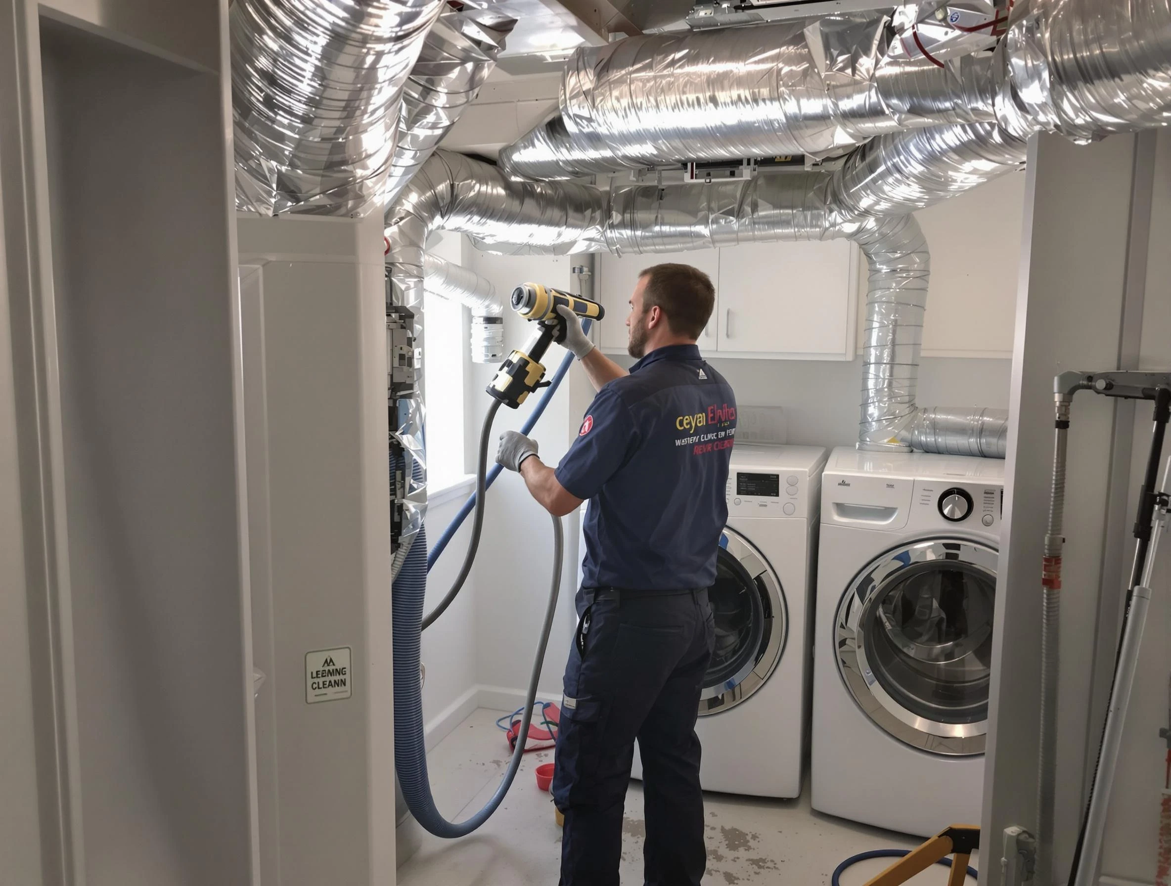 The Pinery Dryer Vent Cleaning specialist using advanced equipment for thorough duct cleaning in The Pinery